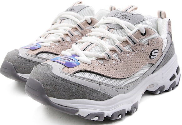 (W) Skechers D'Lites 1.0 'Blanco Rosa' 13147-WGPK Lookbook (W) Skechers D'Lites 1.0 'Blanco Rosa' 13147-WGPK