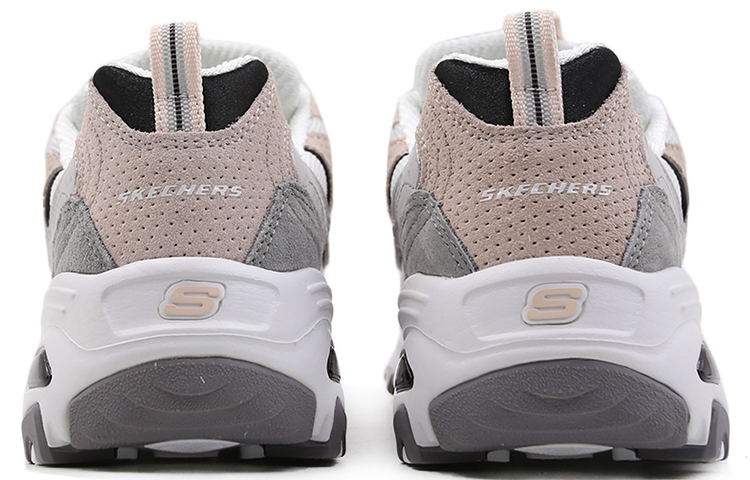 Shop (W) Skechers D'Lites 1.0 'Blanco Rosa' 13147-WGPK
