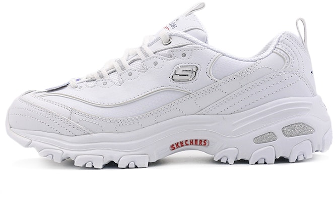 (W) スケッチャーズ D'Lites フレッシュスタート 白紺赤 11931-WNVR Buy (W) スケッチャーズ D'Lites フレッシュスタート 白紺赤 11931-WNVR