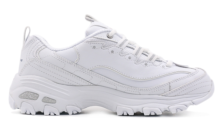 (W) Skechers D'Lites Fresh Start 'White Navy Blue Red' 圖 2