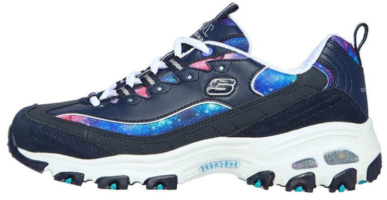 (W) Skechers D'Lites '银河幻想多彩蓝' 149782-NVMT Buy (W) Skechers D'Lites '银河幻想多彩蓝' 149782-NVMT