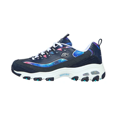 (W) Skechers D'Lites 'Galaxy Fantasy Blue Multicolor'