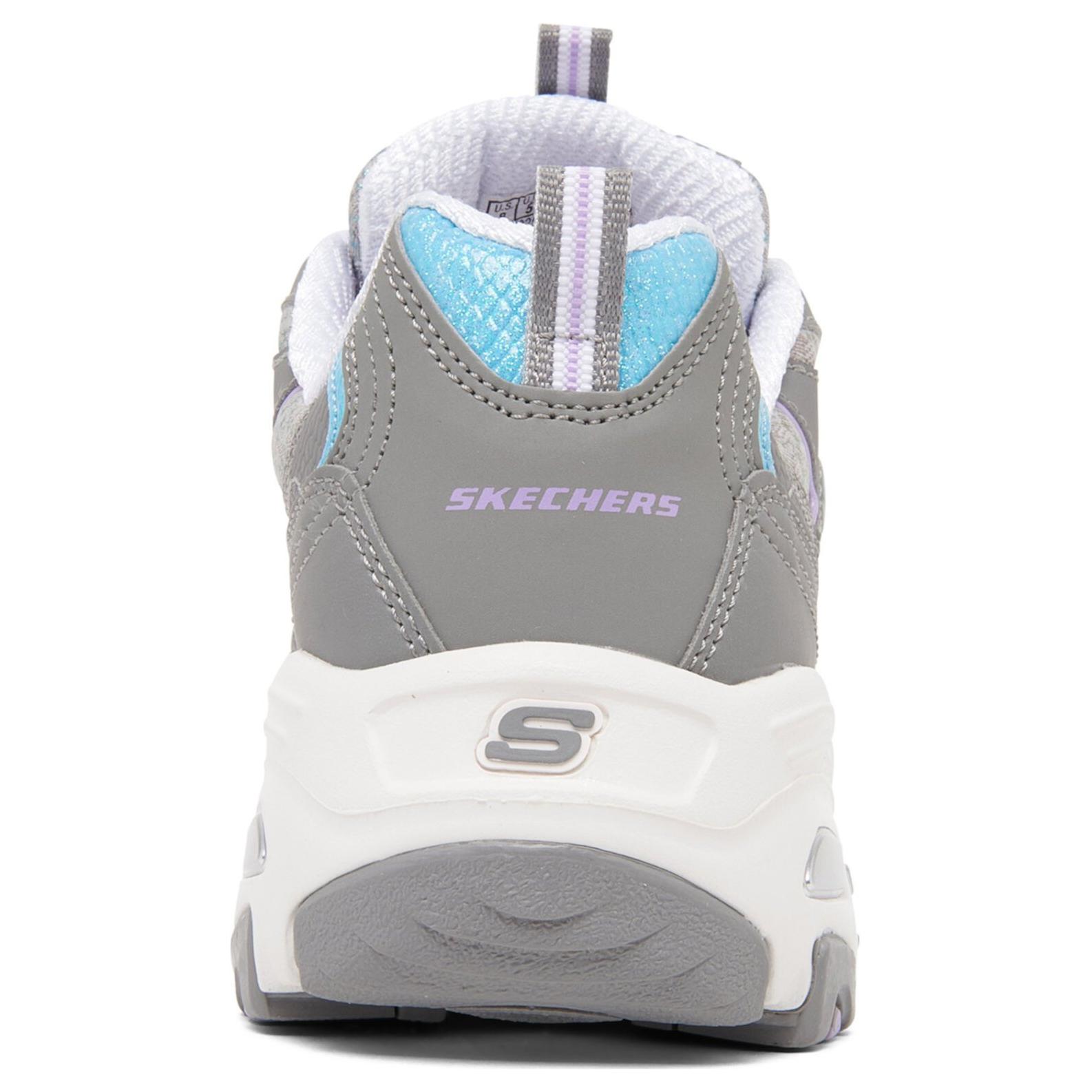 Lookbook (W) Skechers D''LITES ''Glowing Path Grijs Blauw'' 149268-GMLT