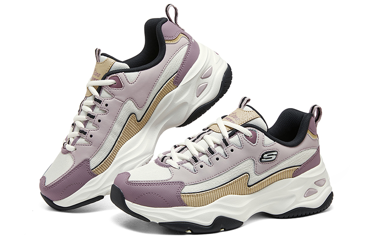 Shop (W) 斯凯奇 DLITES 1.0 '紫黄色白色' 896282-MVNT