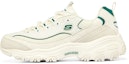 Buy (W) 스케쳐스 딜라이트 '그린 크림화이트' (Skechers D'Lites 'Green Creamwhite') 896108-NTGR