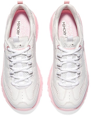 (Women) Skechers D'lites 1.0 'White Pink' 896192-WPK Lookbook (Women) Skechers D'lites 1.0 'White Pink' 896192-WPK