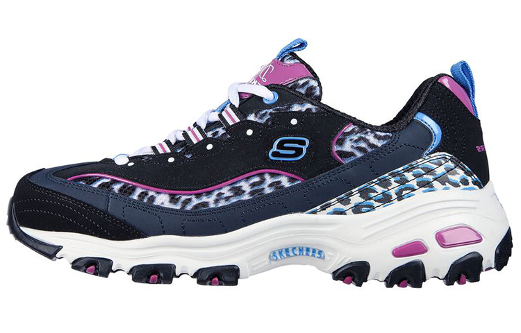 (W) Skechers D'Lites 'Infinite Hype Black'