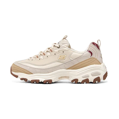 (W) Skechers Sport D'lites 1.0 'Beige Brown'