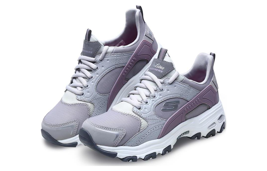 (W) Skechers D'Lites 'Light Grey Purple' 圖 3