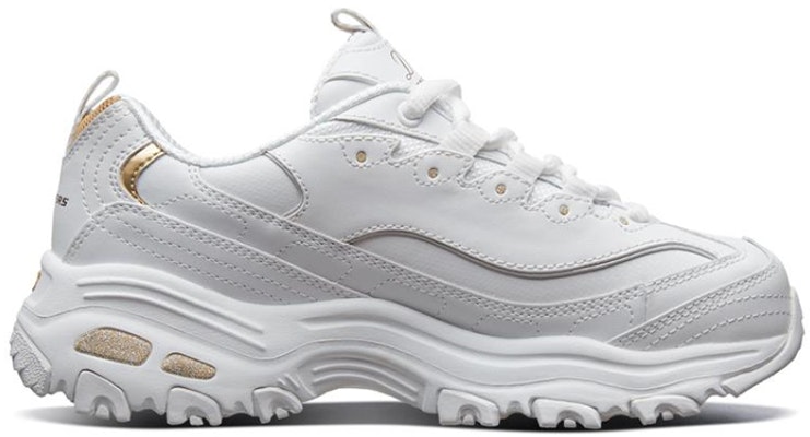 (W) 斯凯奇 D'lites 白/金配色 11931-WGD Order (W) 斯凯奇 D'lites 白/金配色 11931-WGD