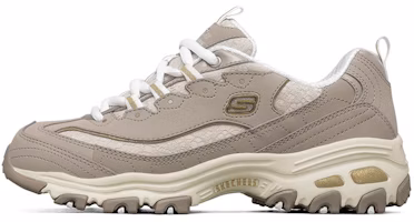 (Women) Skechers D'lites-looking Glass Running Shoes Brown 11959-TPE (Women) Skechers D'lites-looking Glass Running Shoes Brown 11959-TPE