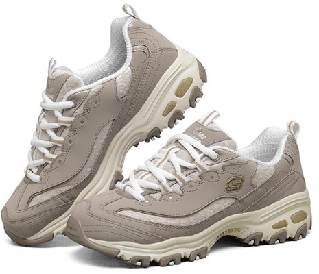 (W) Skechers D'lites-Looking Glass Kasut Lari Coklat 11959-TPE Lookbook (W) Skechers D'lites-Looking Glass Kasut Lari Coklat 11959-TPE
