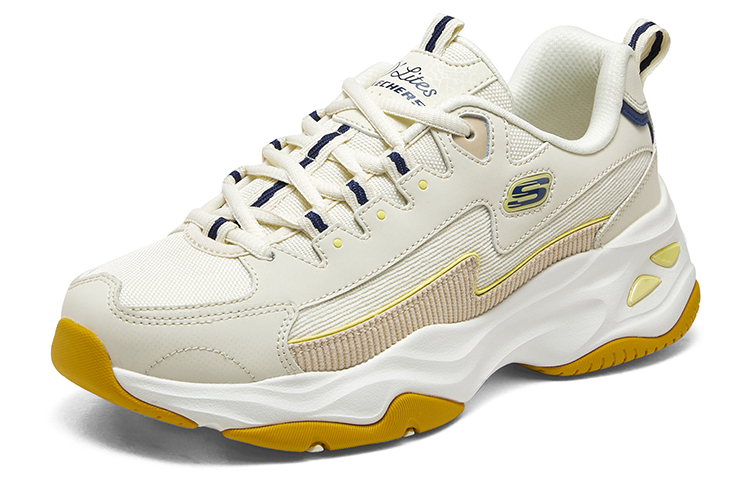 Lookbook (Women) Skechers DLITES 1.0 'Beige Khaki' 896282-NTMT