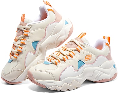 (W) スケッチャーズ DLITES 3.0 白マルチ (Sukecchaazu DLITES 3.0 Shiro Maruchi) 149914-WMLT Lookbook (W) スケッチャーズ DLITES 3.0 白マルチ (Sukecchaazu DLITES 3.0 Shiro Maruchi) 149914-WMLT