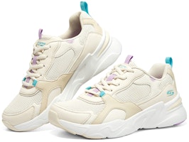 Skechers D'LITES 馬卡龍 奶油馬卡龍低筒 老爸鞋 女款 淺黃色 Lookbook Skechers D'LITES 馬卡龍 奶油馬卡龍低筒 老爸鞋 女款 淺黃色