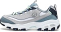Buy (W) Skechers D Lites 1.0 Kasut Lari Rendah Kelabu/Biru 13143-GYBL