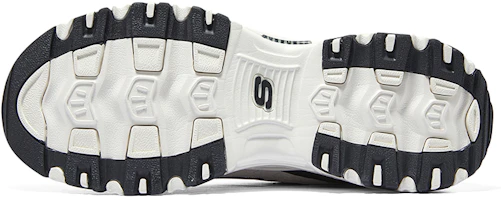 Details for (Women) Skechers Arch Fit D'lites 'White Black' 896264-NTBK