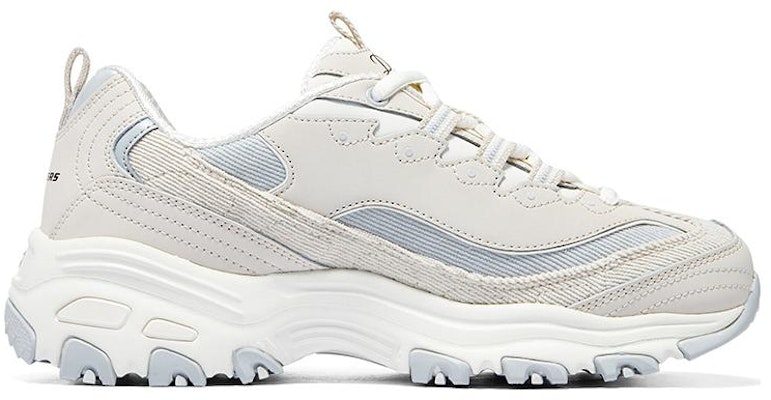 (W) Sepatu Skechers D'Lites 1.0 'Beige Light Blue' 896276-NTGY Order (W) Sepatu Skechers D'Lites 1.0 'Beige Light Blue' 896276-NTGY