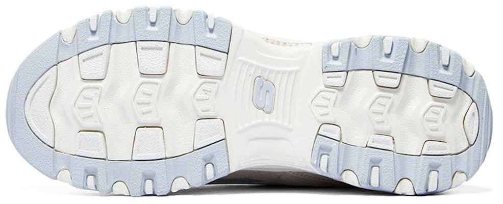 (W) Sepatu Skechers D'Lites 1.0 'Beige Light Blue' 896276-NTGY Details for (W) Sepatu Skechers D'Lites 1.0 'Beige Light Blue' 896276-NTGY