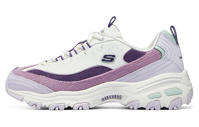 Buy (W) Kasut Skechers D'Lites 1.0 'Putih Ungu Lilac' 896276-PRMT