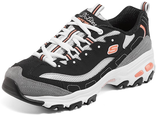 (W) 스케쳐스 딜라이트 1.0 '블랙 화이트 그레이' 11947-BKWG Lookbook (W) 스케쳐스 딜라이트 1.0 '블랙 화이트 그레이' 11947-BKWG