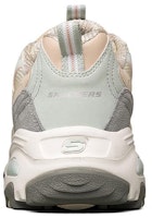 Skechers D'LITES 奶茶熊 黑白金薄荷奶綠 舒適 低筒 運動休閒鞋 女款 淺藍色 Shop Skechers D'LITES 奶茶熊 黑白金薄荷奶綠 舒適 低筒 運動休閒鞋 女款 淺藍色