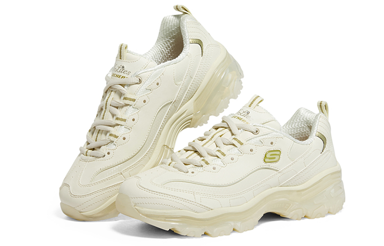 Lookbook (W) Skechers D'Lites 'Blanco' 896086-OFWT