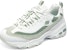 (W) Skechers DLITES 1.0 'Putih Hijau Muda' 896276-WMNT