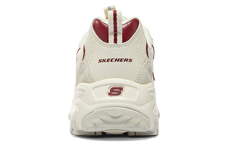 Purchase (W) Skechers DLITES 1.0 'Beige Burgundy' Bej Merah Marun 896145-NTBG