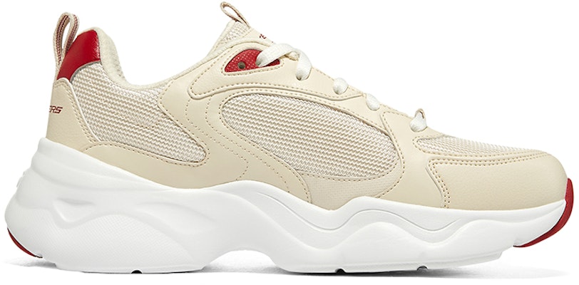 Skechers D‘Lites 運動緩震老爹鞋 女款 自然色 Order Skechers D‘Lites 運動緩震老爹鞋 女款 自然色