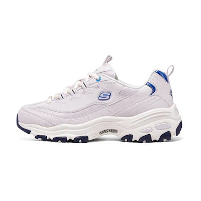(W) Skechers D'lites 1.0 Sneakers 'Purple White Blue'