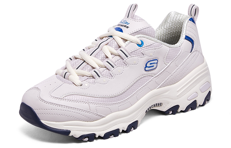 Lookbook Skechers 海王星 緩震防滑 低筒 爸爸鞋 女款 白粉