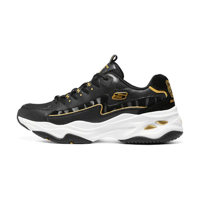 (W) Skechers D'lites 'Black'
