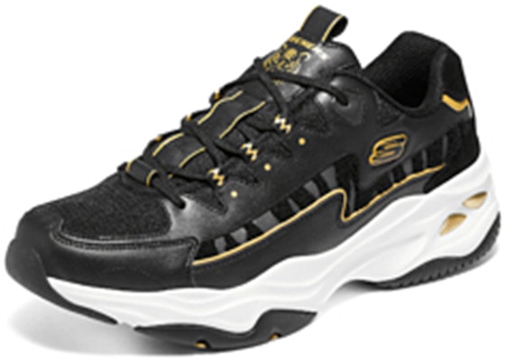 (W) Skechers D'lites 'Hitam' Sneakers 896069-BKGD Lookbook (W) Skechers D'lites 'Hitam' Sneakers 896069-BKGD