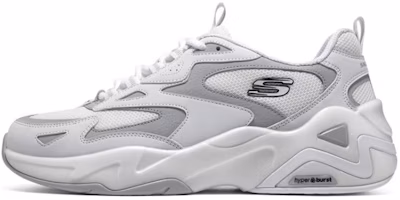 (Women) Skechers DLites Hyper Burst Sneaker 'Grey White' 896259-WGY (Women) Skechers DLites Hyper Burst Sneaker 'Grey White' 896259-WGY