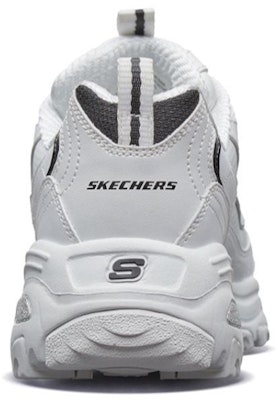 Skechers D'LITES 小白熊黑標小白熊 低筒 爸爸鞋 女款 白黑 Shop Skechers D'LITES 小白熊黑標小白熊 低筒 爸爸鞋 女款 白黑