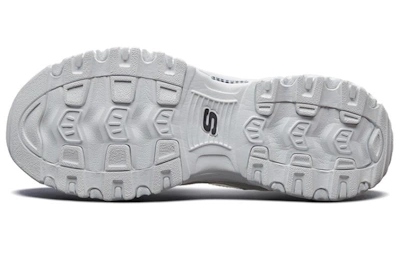 (Women) Skechers D'Lites White/Black