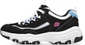 Buy (Women) Skechers D'LITES 'Oreo Black Blue' 88888250-BKBL