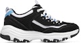 Order (Women) Skechers D'LITES 'Oreo Black Blue' 88888250-BKBL