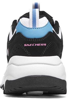 (Women) Skechers D'LITES 'Oreo Black Blue' 88888250-BKBL Lookbook (Women) Skechers D'LITES 'Oreo Black Blue' 88888250-BKBL