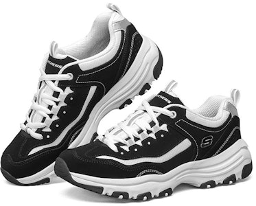 (W) Skechers I-Conik Low Hitam/Putih 88888250-BKW Lookbook (W) Skechers I-Conik Low Hitam/Putih 88888250-BKW