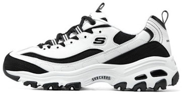 (Women) Skechers DLITES 1.0 'White Black' 896121-WBK (Women) Skechers DLITES 1.0 'White Black' 896121-WBK