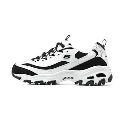 (W) Skechers DLITES 1.0 'White Black'