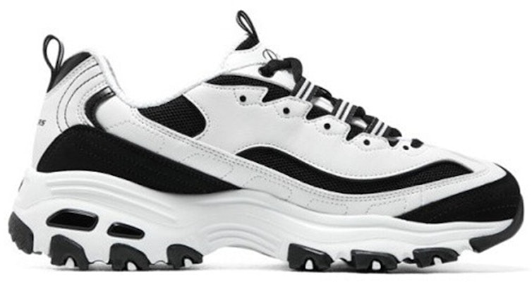 (W) Skechers DLITES 1.0 'Putih Hitam' 896121-WBK Order (W) Skechers DLITES 1.0 'Putih Hitam' 896121-WBK