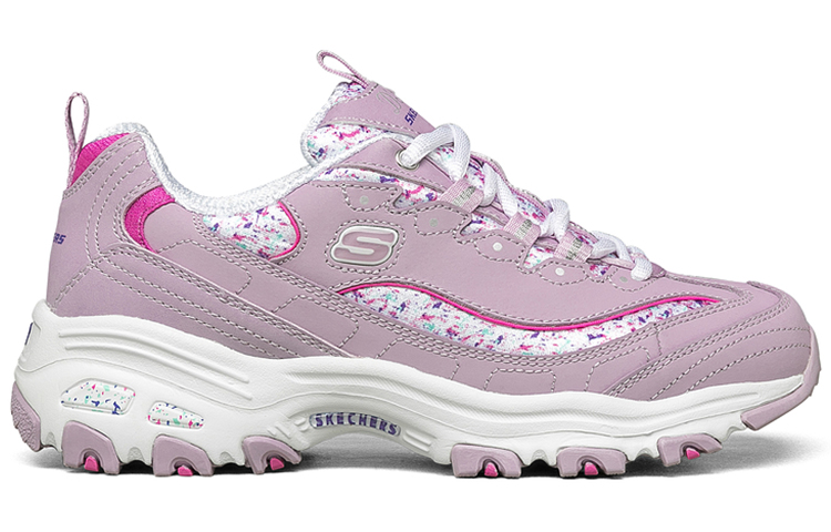 (W) Skechers D'Lites Dad Shoes Red 圖 2