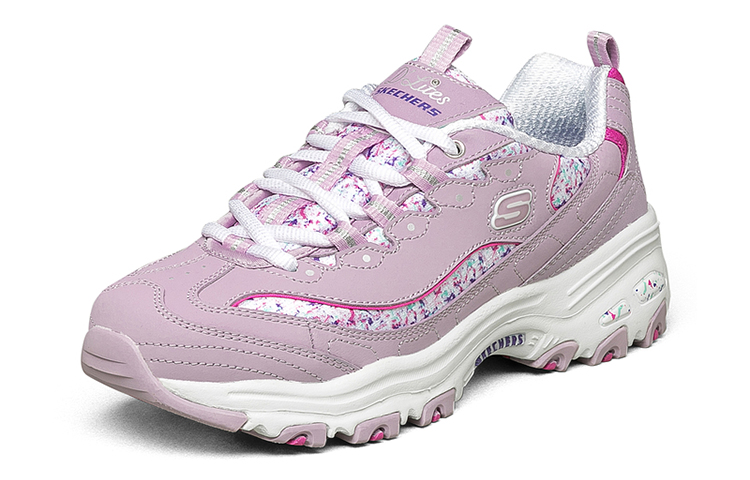 (W) Skechers D'Lites Dad Shoes Red 圖 3