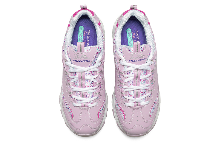 (W) Skechers D'Lites Dad Shoes Red 圖 5