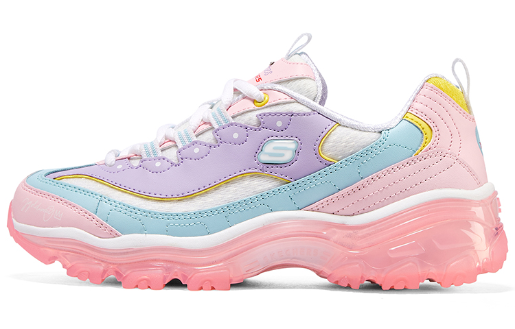 (Women) Skechers D'Lites 'Pink Daddy' 149894-MULT