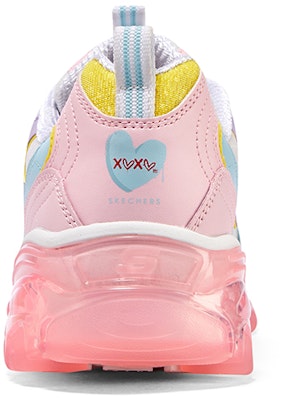 Skechers D'LITES 減震防滑耐磨 低筒 老爹鞋 女款 粉色 Purchase Skechers D'LITES 減震防滑耐磨 低筒 老爹鞋 女款 粉色