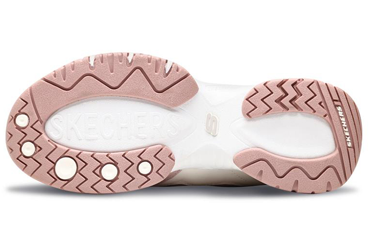 (W) Skechers D Lites Train Mid-Top Daddy Shoes Pink/White 圖 5
